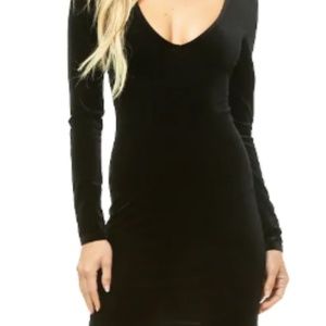 Velvet Bodycon Dress